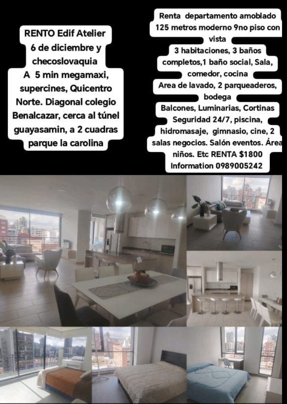 Departamento en arriendo en Quito — foto 2
