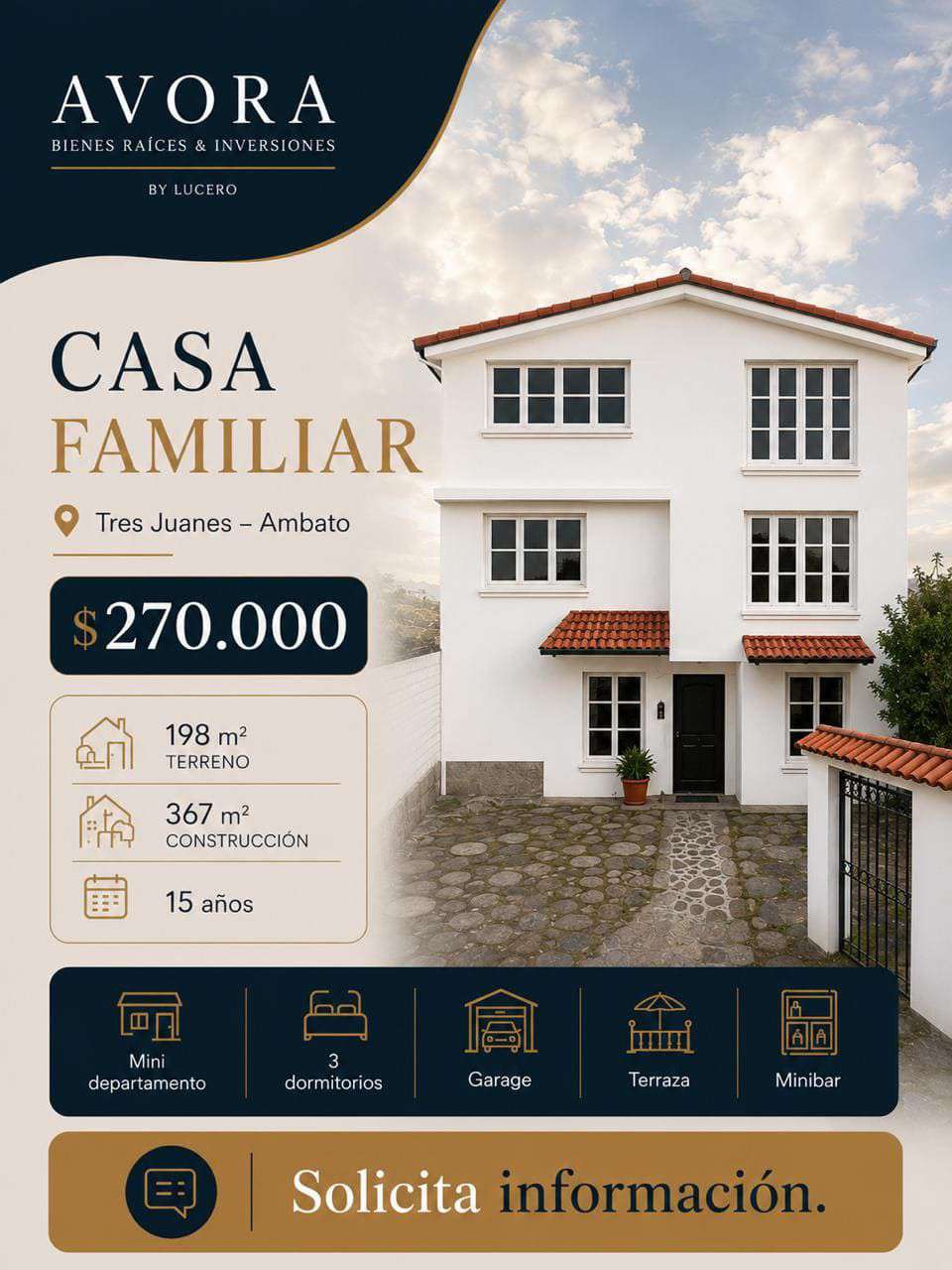 Casa en venta en Ambato — foto 1