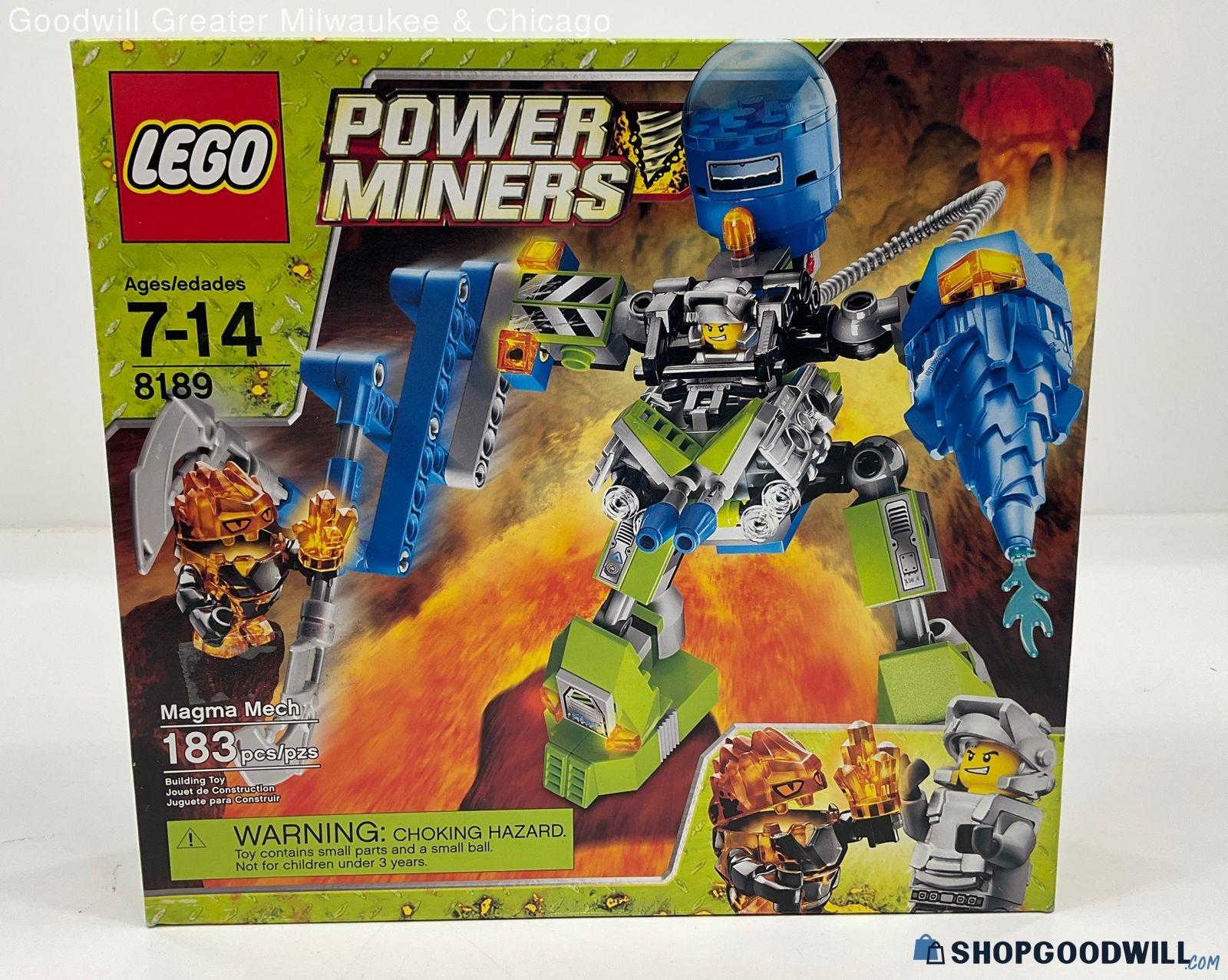 LEGO Power Miners Magma Mech Set 8189 - Complete?
